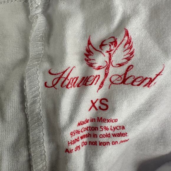 Heaven Scent Intimates White Panty Boyshort Candy Scented SMALL Cotton NEW - Picture 7 of 7